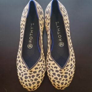 Rothy's leopard flats